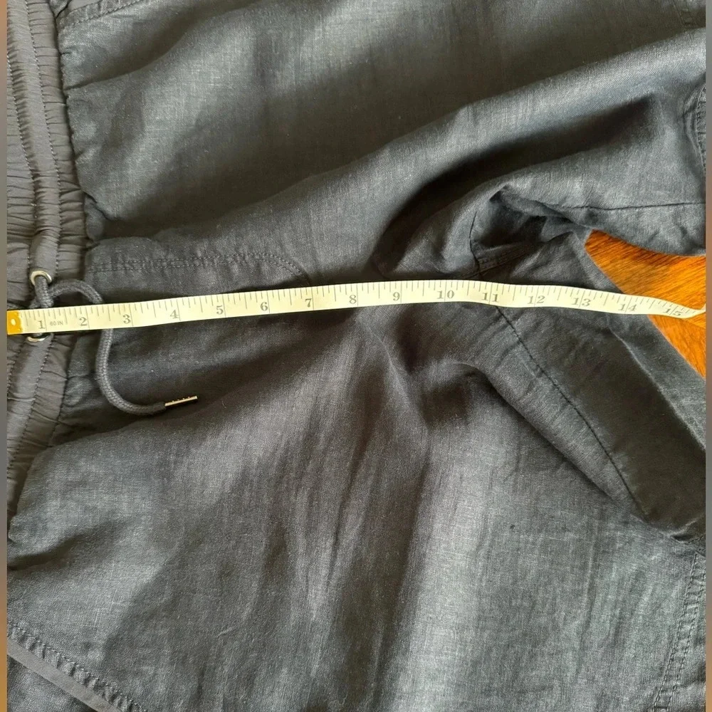 Athleta Navy Blue Drawstring Casual Shorts